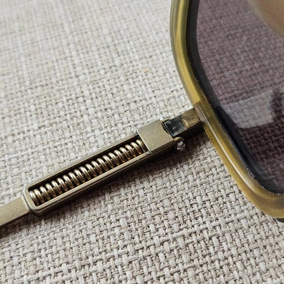 Vintage Jean Paul Gaultier JPG Sunglasses Brown/Gold Tone Frame Made in Japan - Picture 13 of 15
